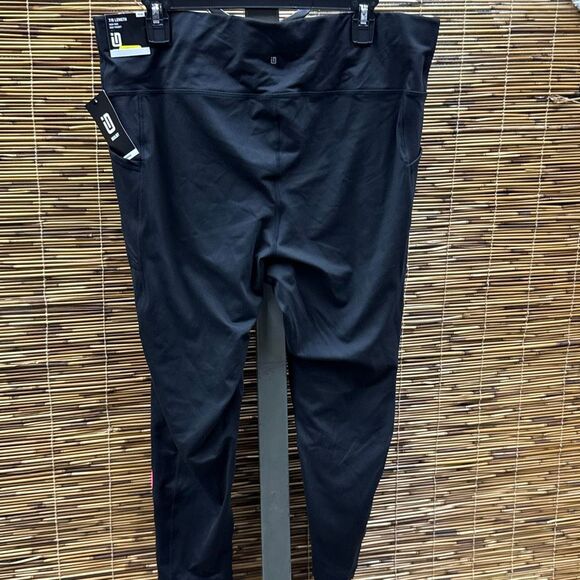 Ideology Plus Size Colorblocked Compression 7/8 Leggings, Created for Macy's - B - Picture 3 of 3